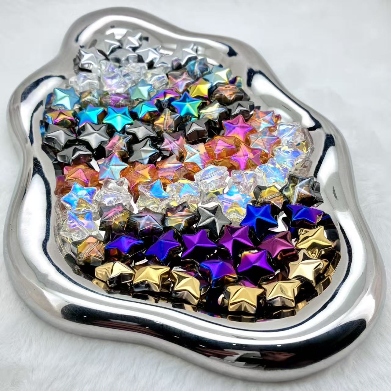 【S43】Radiant Star Crystal Bead