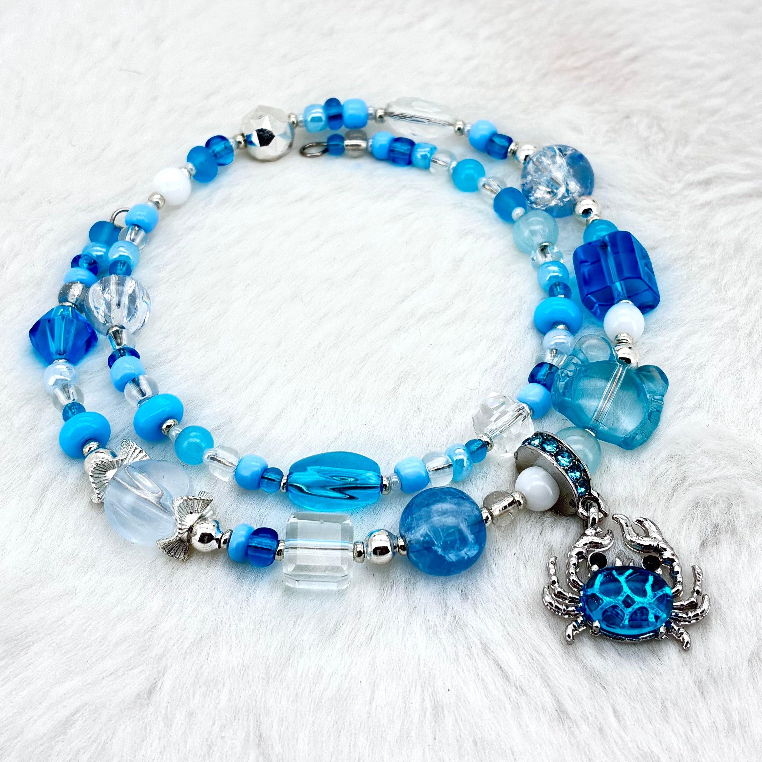 【Letter W】【Collector’s Edition】Crystal Blue Crab  - Aug.4 W Mix